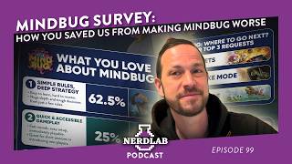 Mindbug Survey – How you saved us from making Mindbug worse – Nerdlab Games Podcast – Episode 99