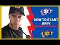 How to Start An IV For Paramedics & EMTs (Go From Beginner to Expert In One Video)