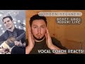 Vocal Coach Reacts! Mohsen Yeganeh! Behet Ghol Midam! ( I promise you ) Live!