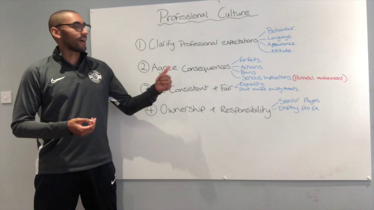 Establishing a Professional Culture