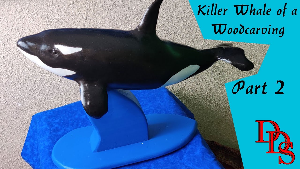 Killer Whale of a Woodcarving -- Part 2 - YouTube