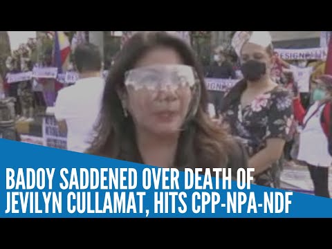 Badoy saddened over death of Jevilyn Cullamat, hits CPP-NPA-NDF