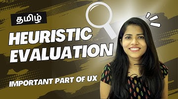 See how you can do Heuristic Evaluation of any app/product in UX Design | Rules of Thumb | Tamil