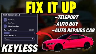 Famous Fix It Up Script Roblox | Auto Store Rare Cars, Keyless Profile