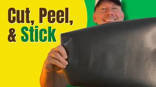 This Adhesive Shelf Liner saved my Shoe Rack from messy kids!