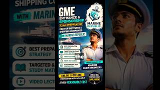 Stop Doing B.Tech Mechanical Jobs! Join Merchant Navy via GME ⚓