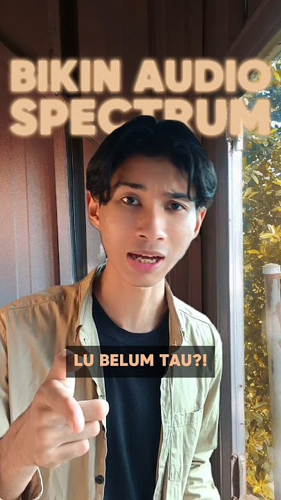 Cara bikin Audio spectrum di Smartphone?! #audiospectrum #capcuttutorial #shorts