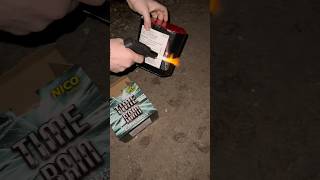 Time Rain Firework Cake