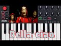 Bella ciao tune  play in akai mpk mini 2  easy lesson  nagmusic 