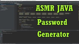 [ASMR] Java - Générateur de mot de passe - Password Generator screenshot 2