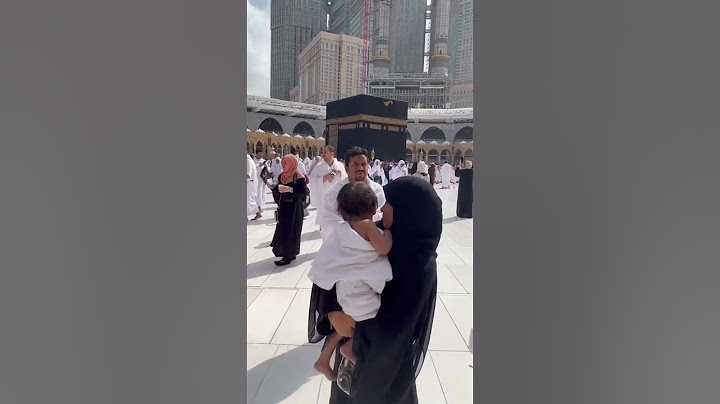 Umrah first umrah trip of che baby his first birthday gift…. Bossyfihaa #allah #umrah #makkah