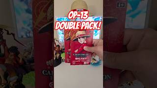OP-13 Carrying on his will #onepiece #optcg #onepiecetcg  #onepiececards #packopening