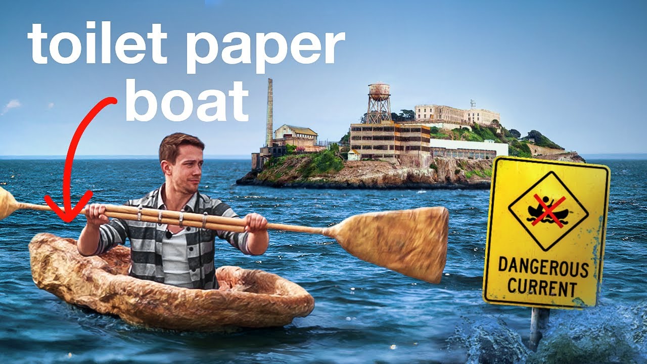 I Escaped Alcatraz Using Toilet Paper | Soft Serve
