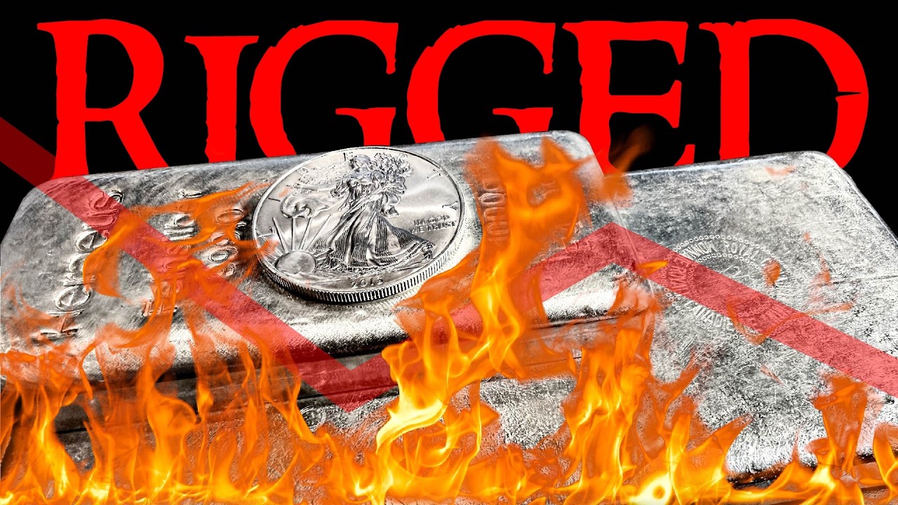 IS SILVER PRICE BEING MANIPULATED? BUCKLE UP