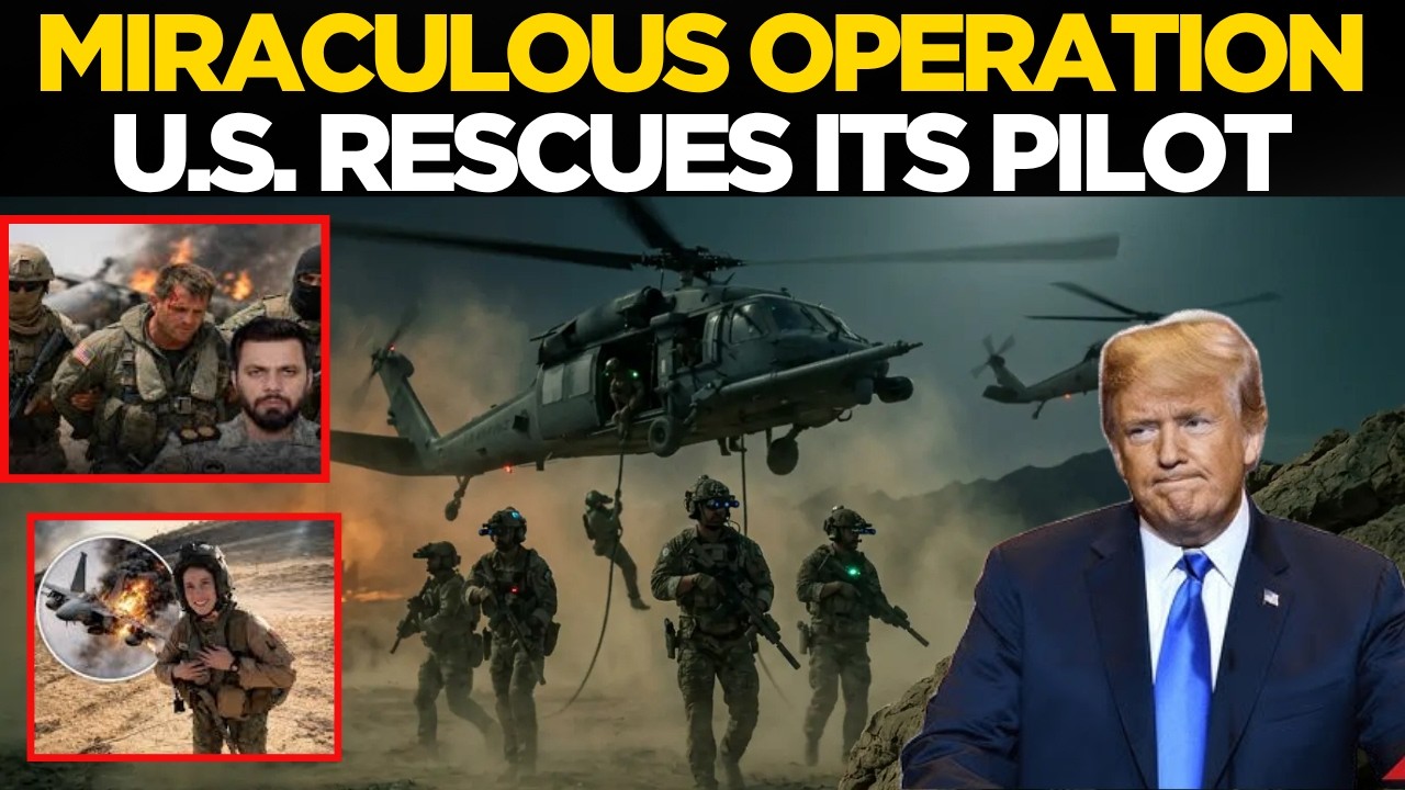 LIVE | US Rescues Second Fighter Pilot Stranded In Iran | WATCH Downed ...