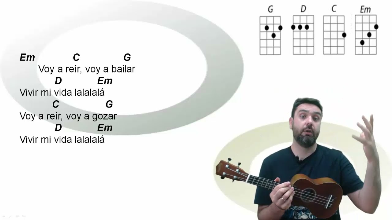 Ukelele fácil Level VI: Vivir la vida - YouTube