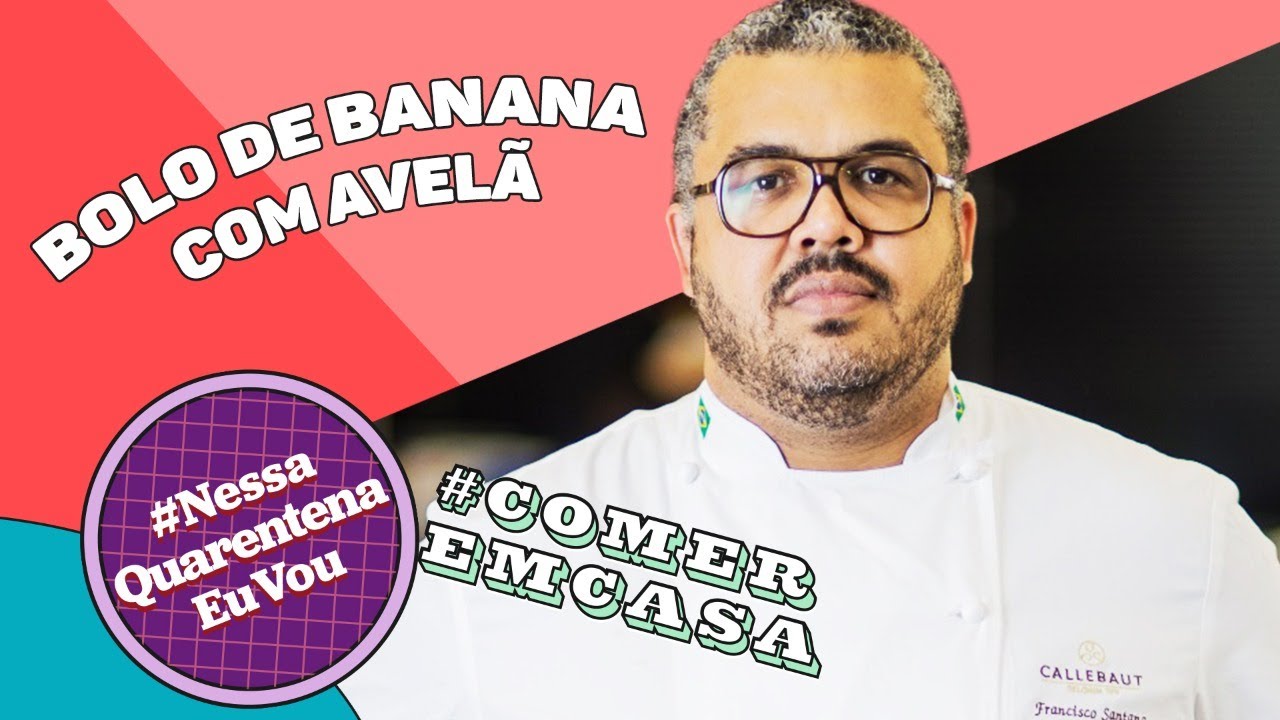 Receita de Bolo de Banana com Avelã