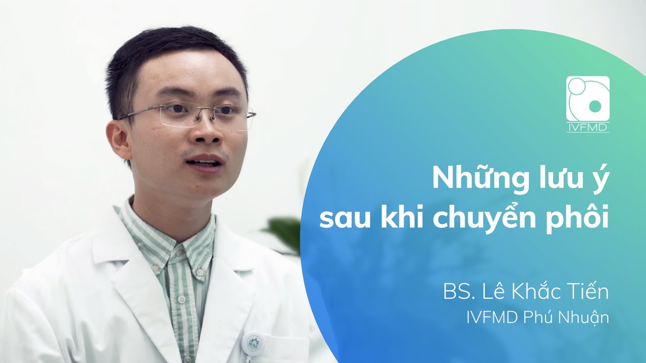 Những lưu ý sau khi chuyển phôi