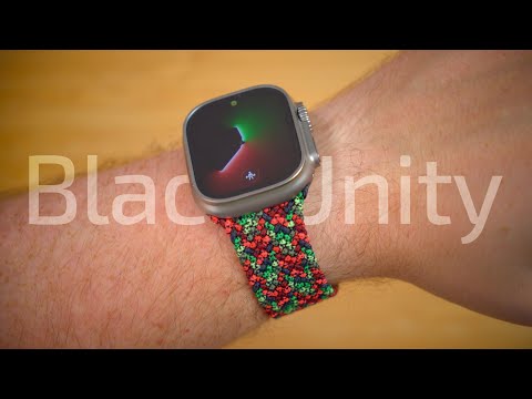 Meet the new Black Unity band for Apple Watch.