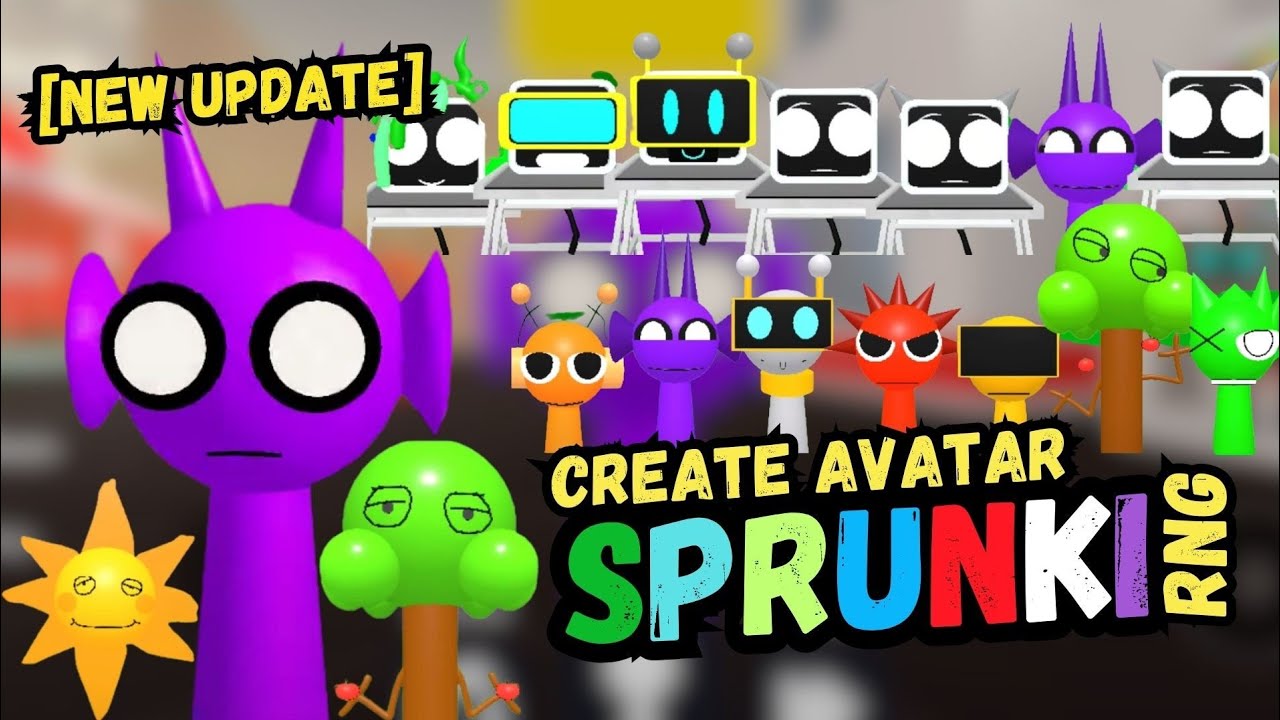 [New Update] Create Sprunki and Fun with New 3 Sprunki Characters in ...