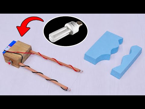 Turn an Old Light Bulb into a Foam Cutter! Easy DIY Project