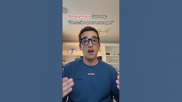 The survey is anonymous for sure😉 #corporatehumor #comedy #workplacehumor #officehumor