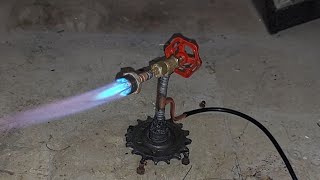 How to make a standing torch  1300C