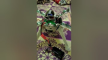 Why drone walkera qr x350 my pro motor does not want to spin, and the light flashes slowly,problem