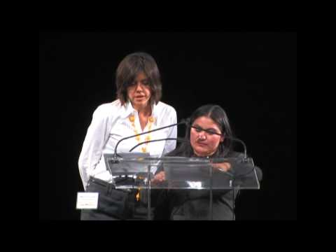 2010 Global Dinner: Alba Luz Bustos Speech Pt 1