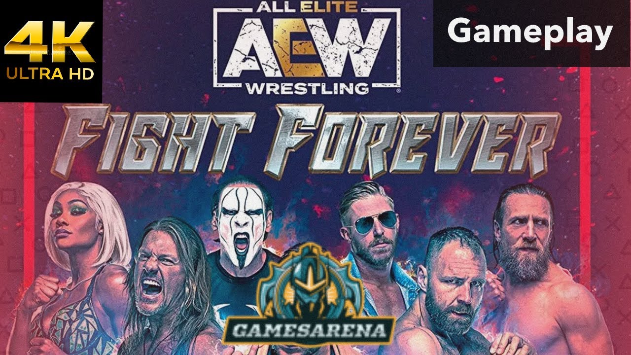 AEW: Fight Forever - 4K Gameplay - Road Too Elite - Part 1 - PS5 - (No Commentary) - 2023