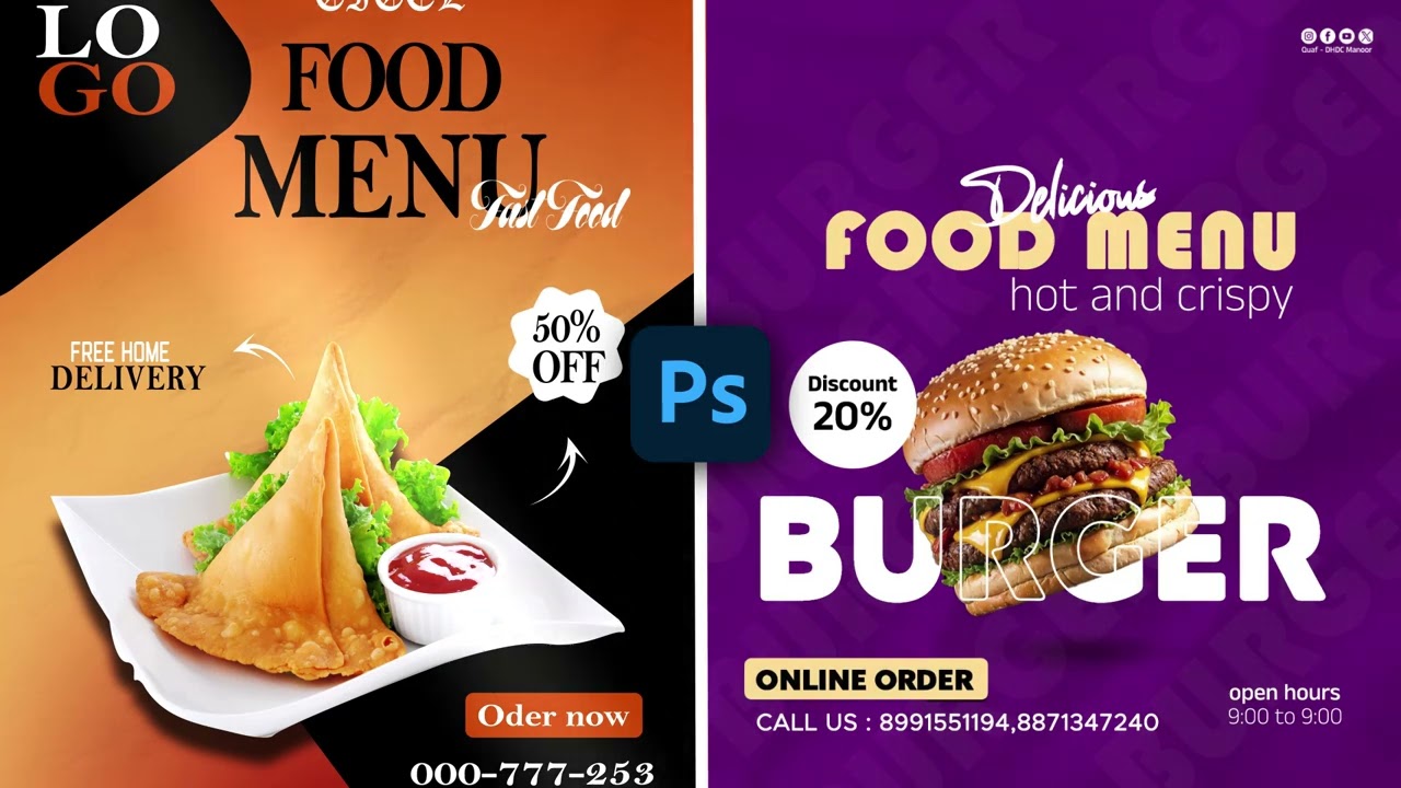 Food Brand Poster showcase 1