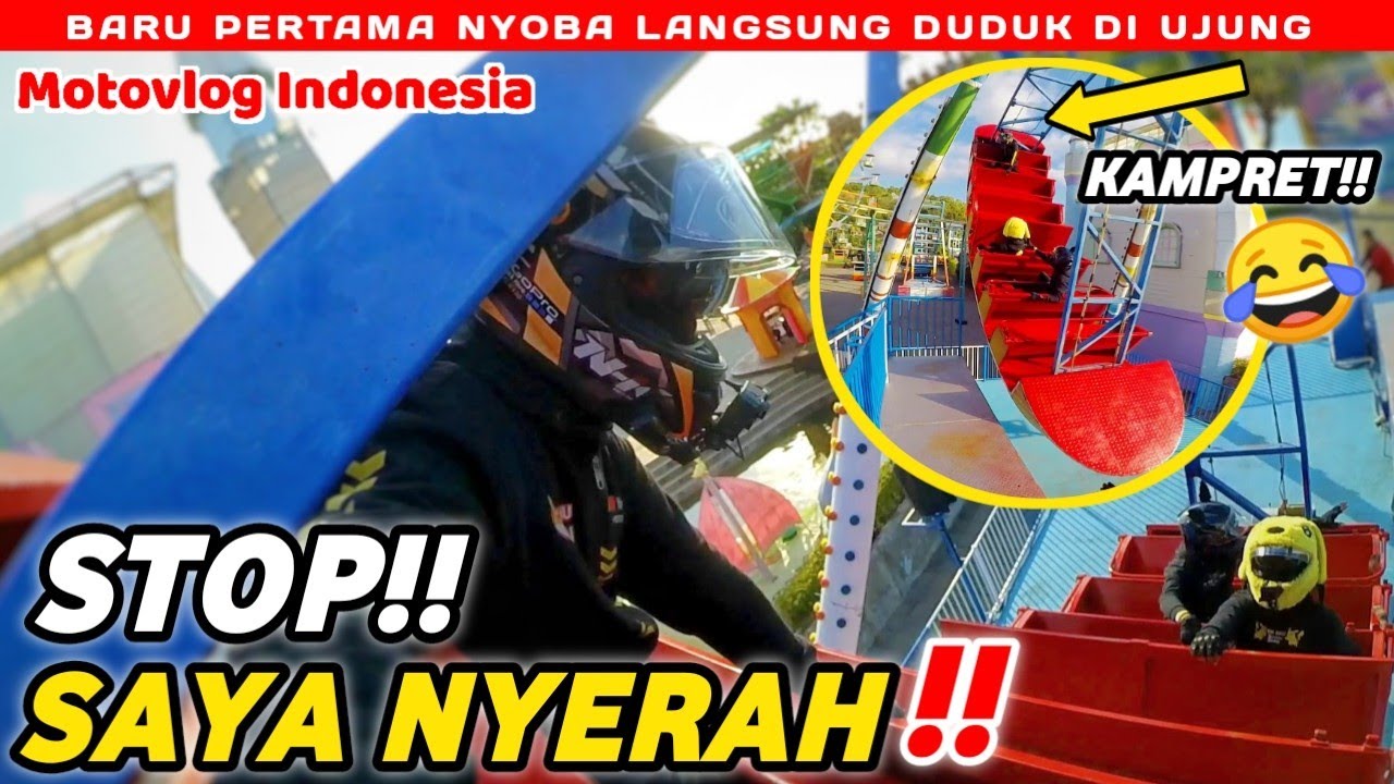 KITA MAIN PERAHU TERBANG YANG BIKIN TEGANG !! | Motovlog Indonesia