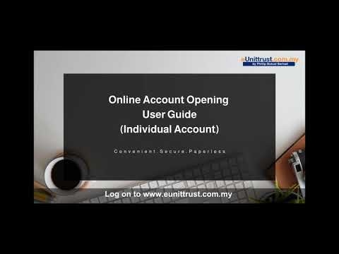 Online Account Opening User Guide -  Individual Account