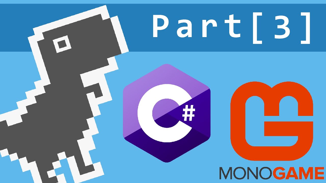 Let's Code: The T-Rex Runner Game with MonoGame | Tutorial | Part 3 ...
