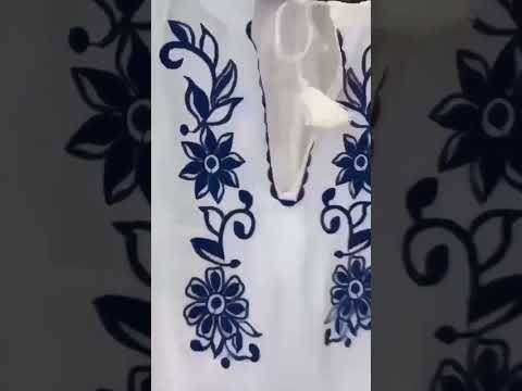 Сучасна вишиванка жіноча з довгим рукавом норма, видео 1