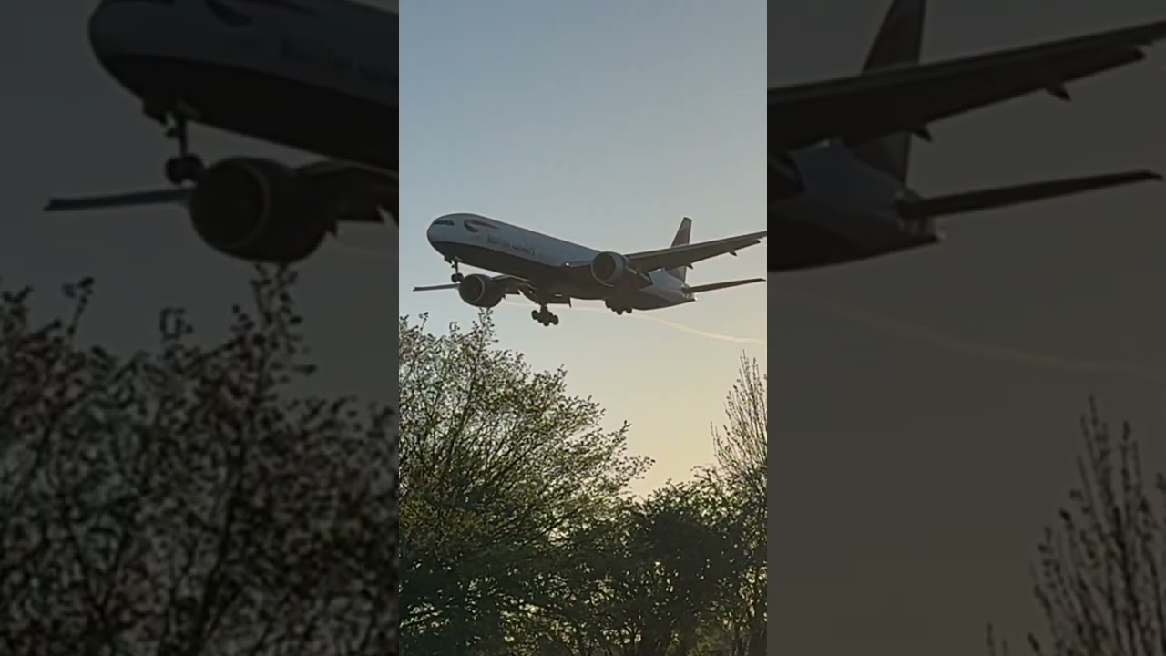 Boeing 777 Sunrise Shot 