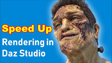 👩‍🏫1-Min Tutorial: Speed up Iray Rendering & Lighting in Daz Studio