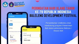 ToAksara & ToLatin App in Action @ BDF2023 screenshot 1