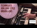 Hammond for Hire S2 E1: Playing Techniques - Jon Lord Style Organ Licks