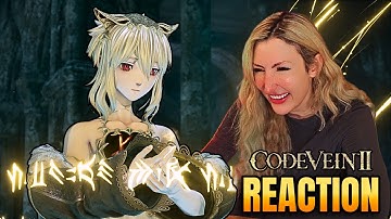 REACTION: CODE VEIN 2 FIRST CHARACTER TRAILER