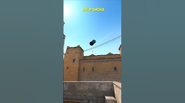 HelpFul Smoke From A Site Dust 2 CS2 #shorts