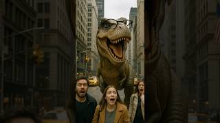 TEDDY-REX trying to fit in. 🥺 #dinosaur #newyork #gameplay #dino