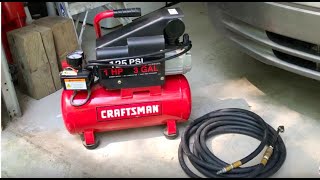 How to fix a leaking Air Compressor that won't stay filled- FAST \& EASY!