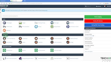 TinoHost - [cPanel] Hướng dẫn tạo backup và tải Full backup toàn bộ hosting trên Cpanel tại TinoHost