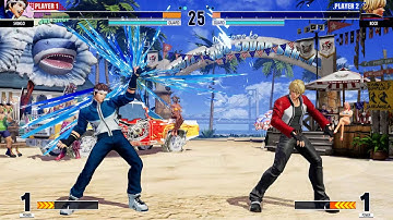 KOF XV SHINGO vs ROCK:The King of Fighters XV kof15 SNK fighting game NEOGEO