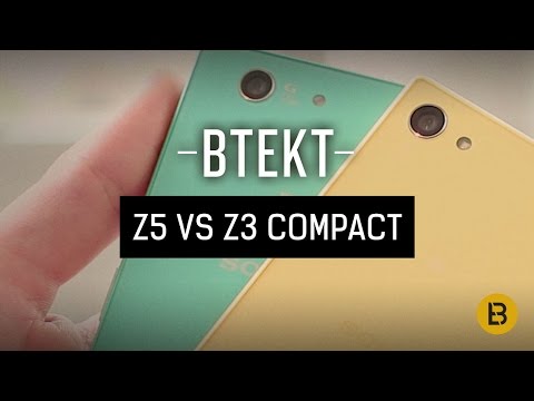 Sony Xperia Z5 Compact vs Z3 Compact - IFA 2015