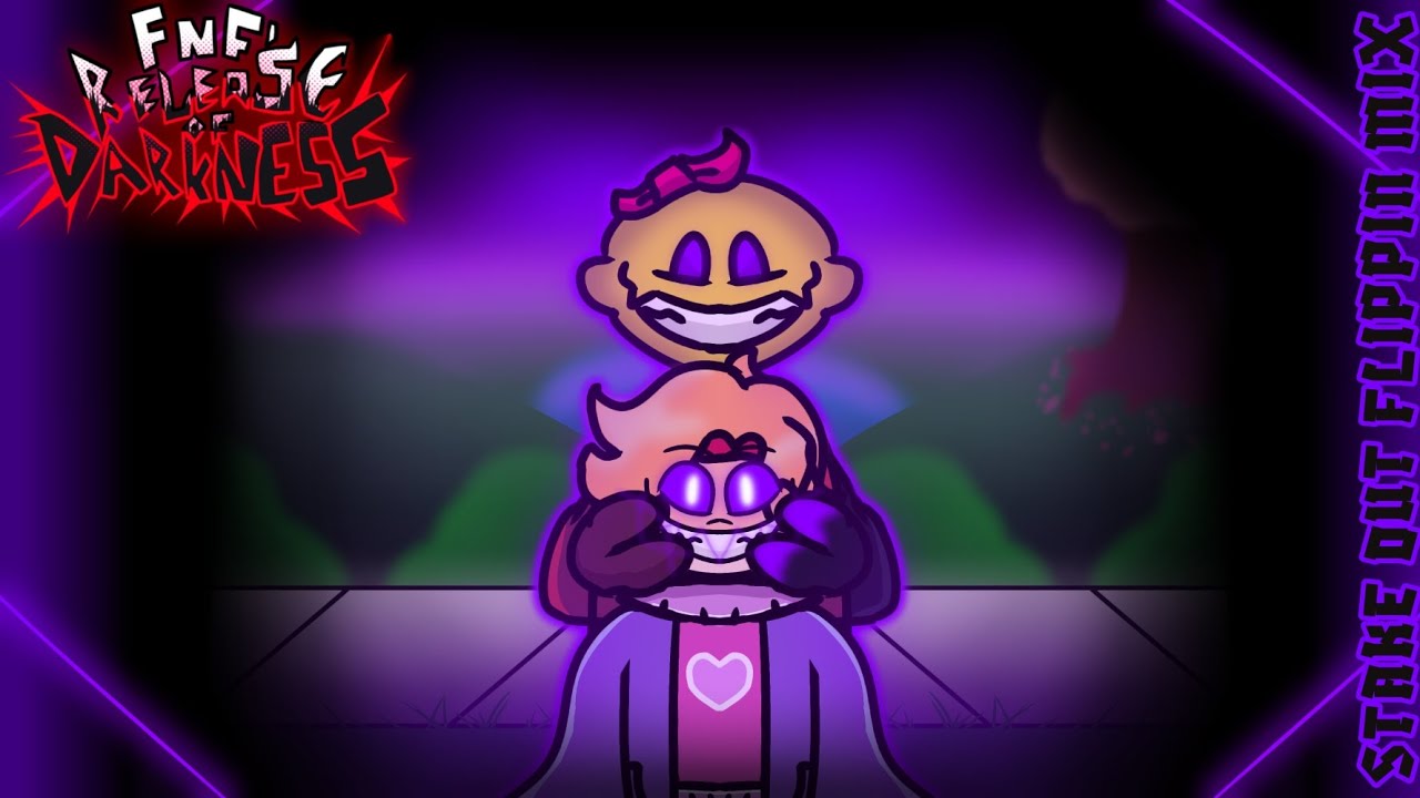 Stake out Flippin mix Gameplay Showcase | FNF CORRUPTION RELEASE OF DARKNESS EXTRAS!