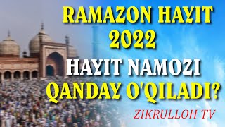 RAMAZON HAYIT NAMOZI QANDAY O'QILADI