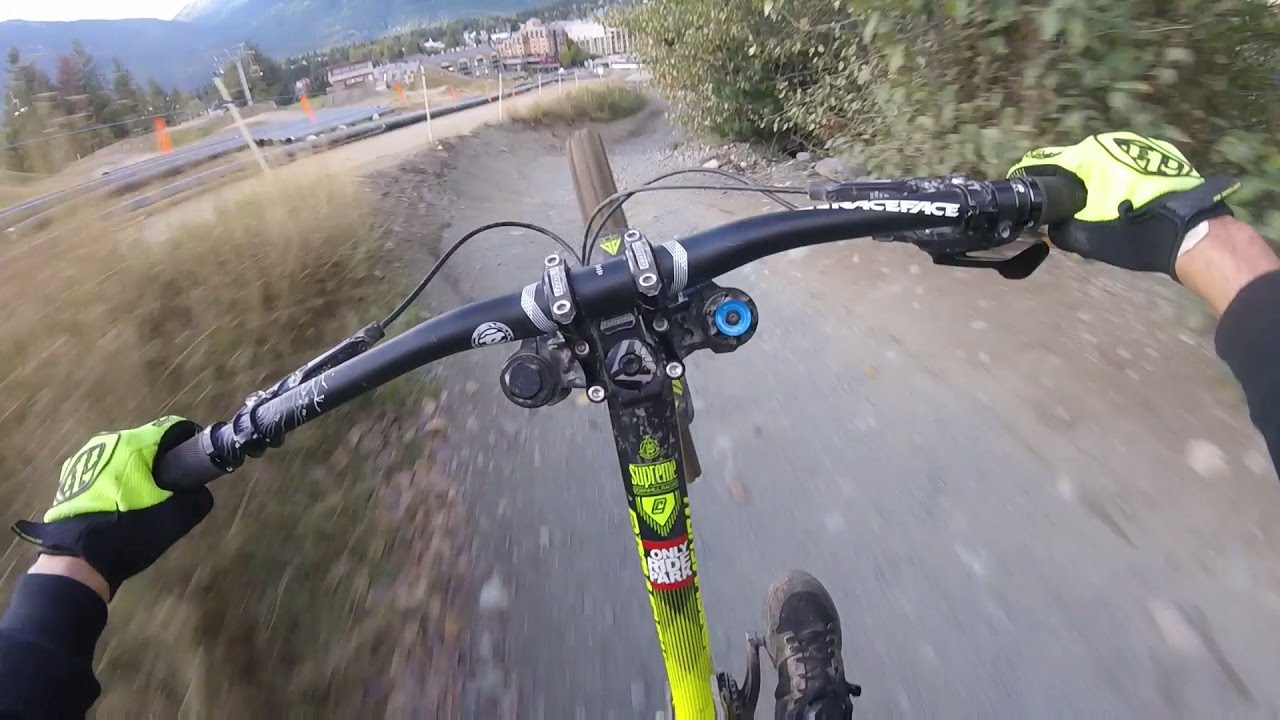 Whistler Bike Park 2016 Fade to Black Samurai Pizza Cat YouTube