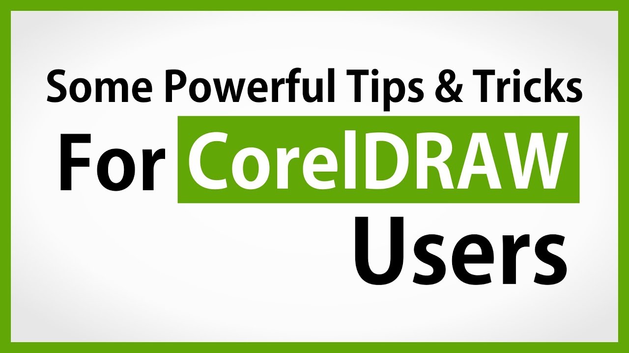 2020 | Coreldraw Tips & Tricks in URDU | Anas Graphics